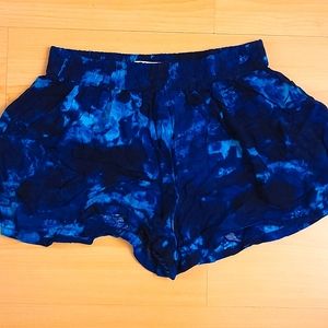 Tie dye shorts